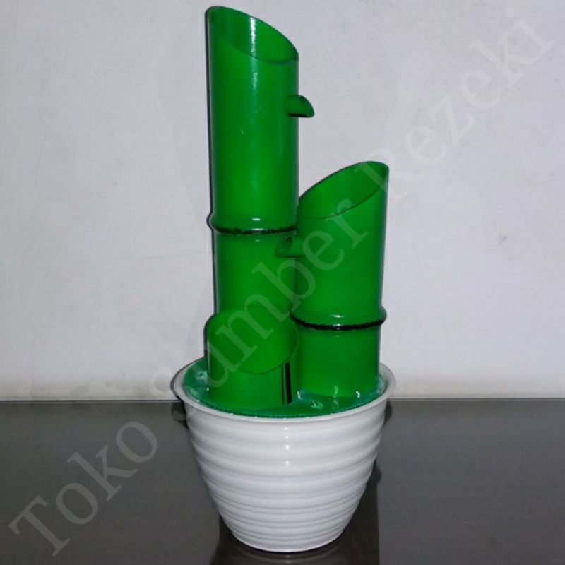 Air Mancur Bambu Pajangan Seni Taman Dekorasi Hias Meja Miniature