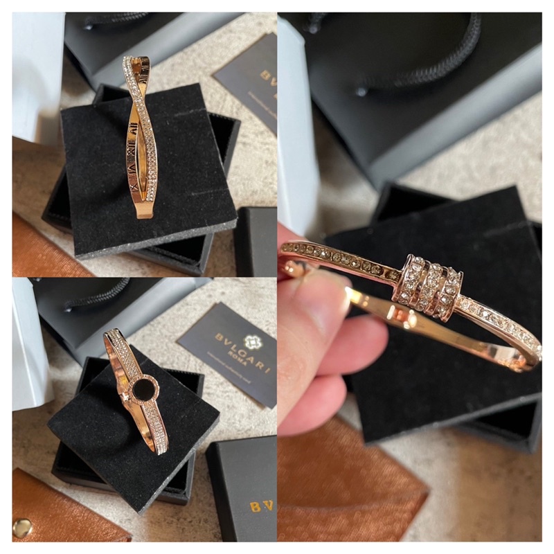 Bvlgari Bracelet - Gelang Cuff Bangle