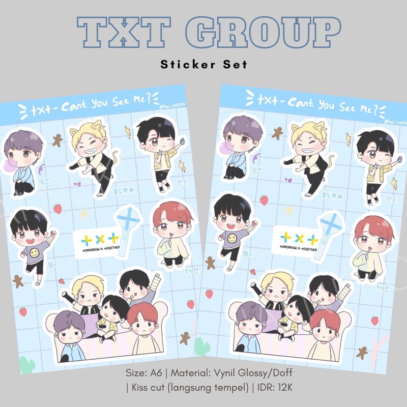 

TXT Member Sticker