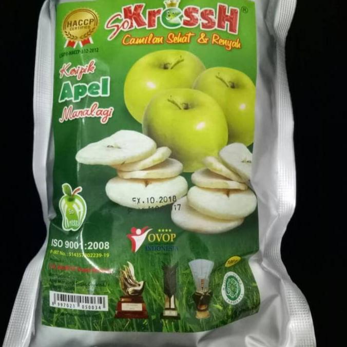 

keripik kripik apel so kressh