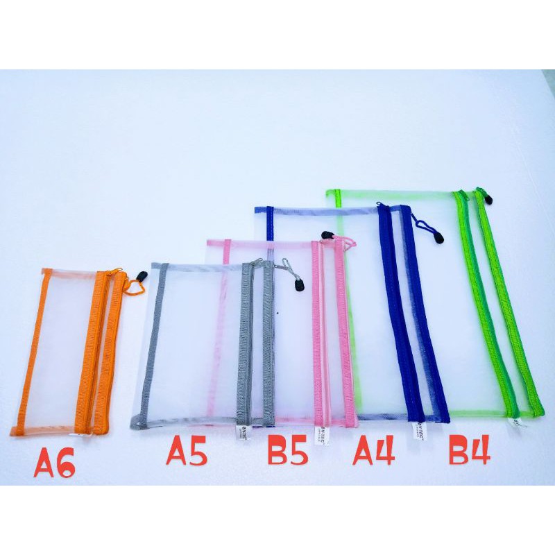 

Zipper Bag Double Resleting V-TEC VT 6014 A6.A5.B5.A4.B4
