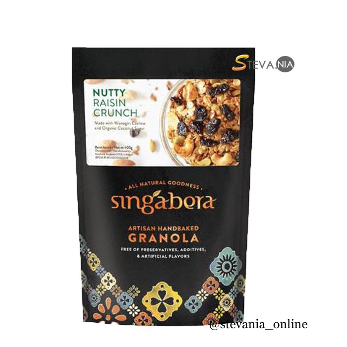 

Singabera Nutty Raisin Crunch 400GR