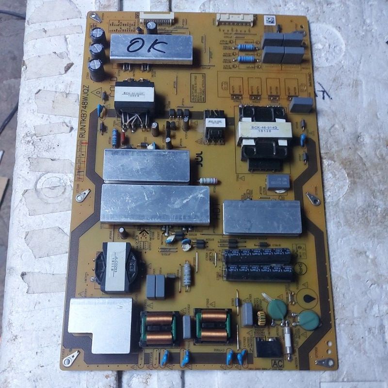 PSU POWER SUPPLY TV SHARP 4T C60AL1X 60AL1X 4T-C60AL1X
