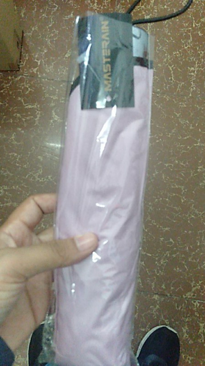 Payung Lipat 3 Dimensi Magic Lapis Hitam