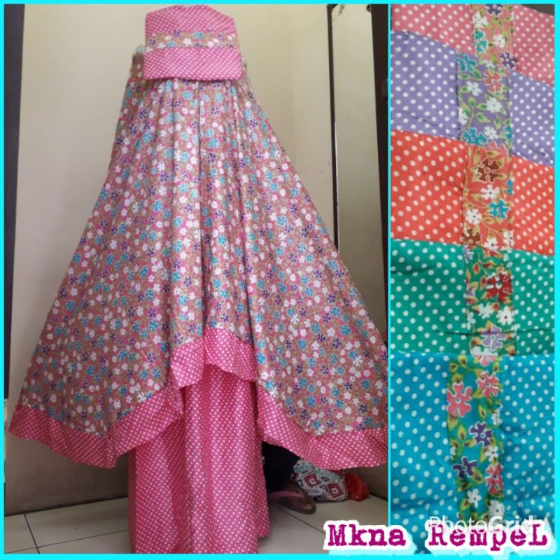 MUKENA MOTIF Rempel Dewasa