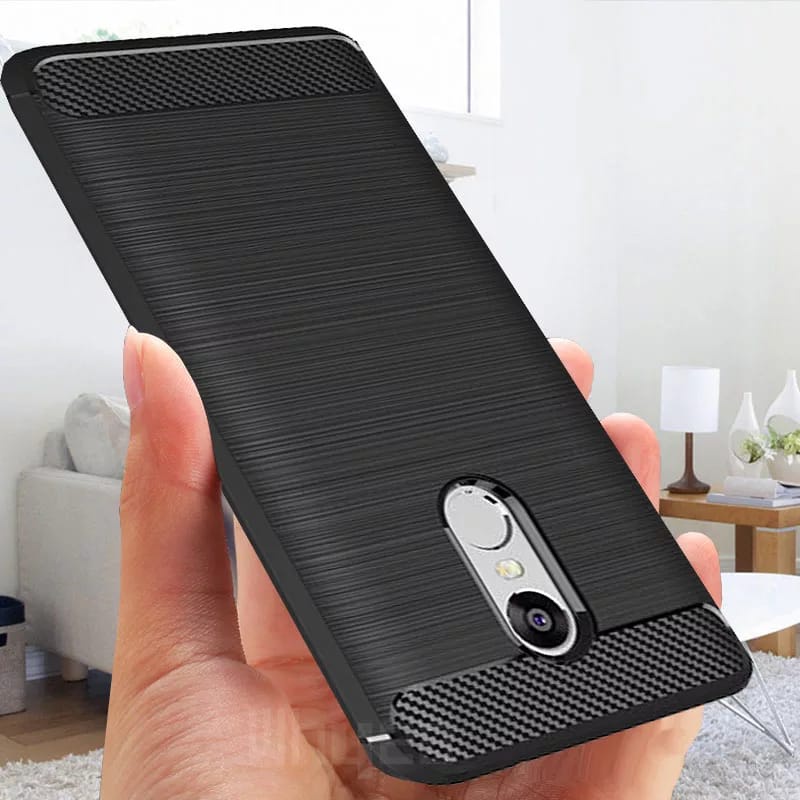 PROMO Soft Case XIAOMI REDMI NOTE 4 / NOTE 4X  Case Ipaky Carbon Carbon Premium Softcase Rugged Armor Silikon TPU Bumper Shockproof carbon