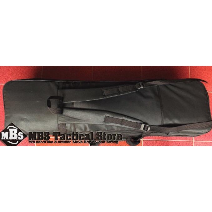 Tas Airsoft / Senapan / Gunbag 2 Kompartemen 1Rifle 1Smg V2