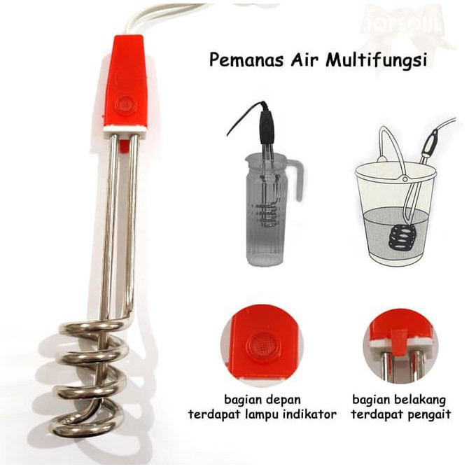Alat Pemanas Air Multifungsi / Travel Portable Water Heater Listrik PROMO