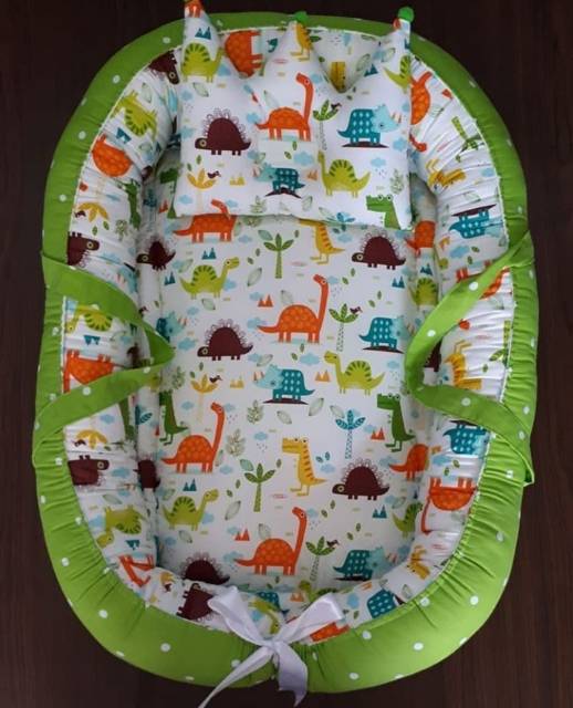 BAYAR DI TEMPAT - Baby nest Kasurnya Jinjing Bayi Motif Bisa Pilih