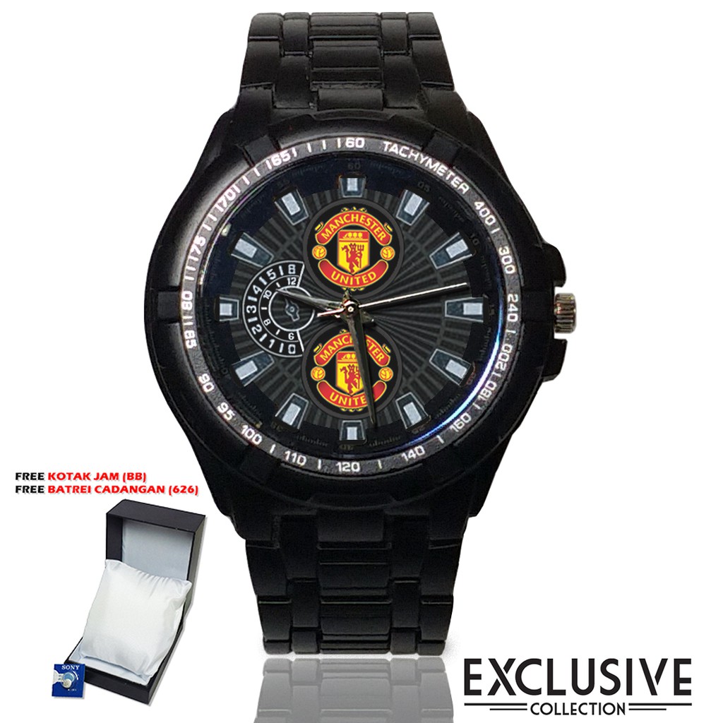 (Bagus Bossku) Jam MU Rantai Sport