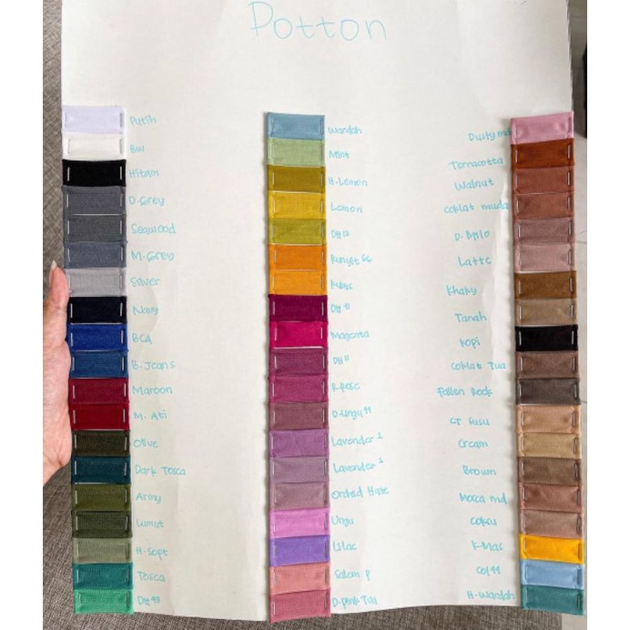 Katun voal / voal / segiempat / square voal