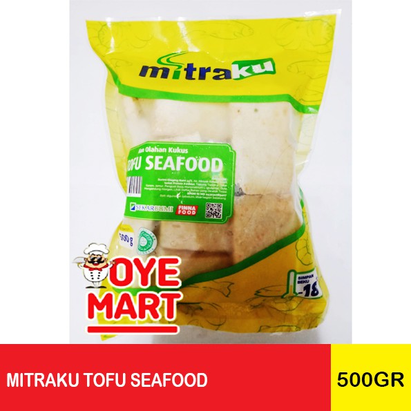 MITRAKU TOFU SEAFOOD 500GR / OLAHAN IKAN KUKUS