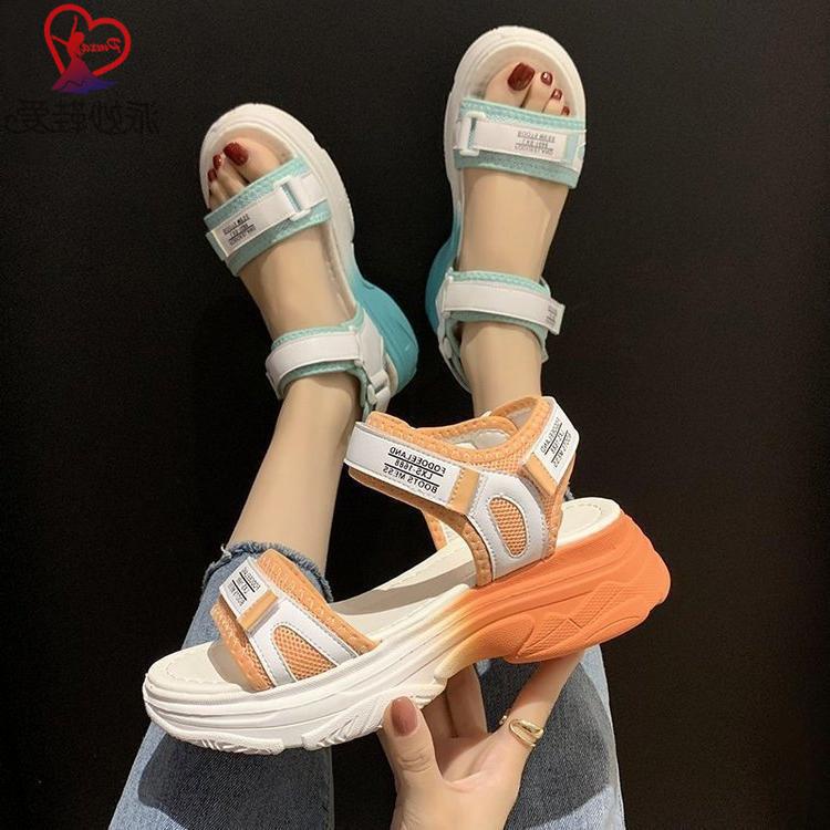 GSW Sandal Wanita SS800 Sport Import Korea Wedges Sandals