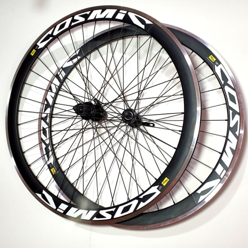 Wheelset 700c Custom 4cm dan 3cm 5cm  Roadbike Gravel Fixie