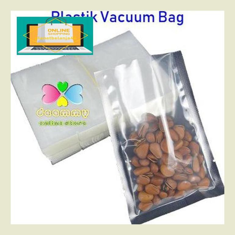 

Aaxs74 Plastik Vakum Bag Polos 15 X 30 Cm, Plastik Vacum Bag Seal - 1Pak Isi 100Pcs Aacjlxx