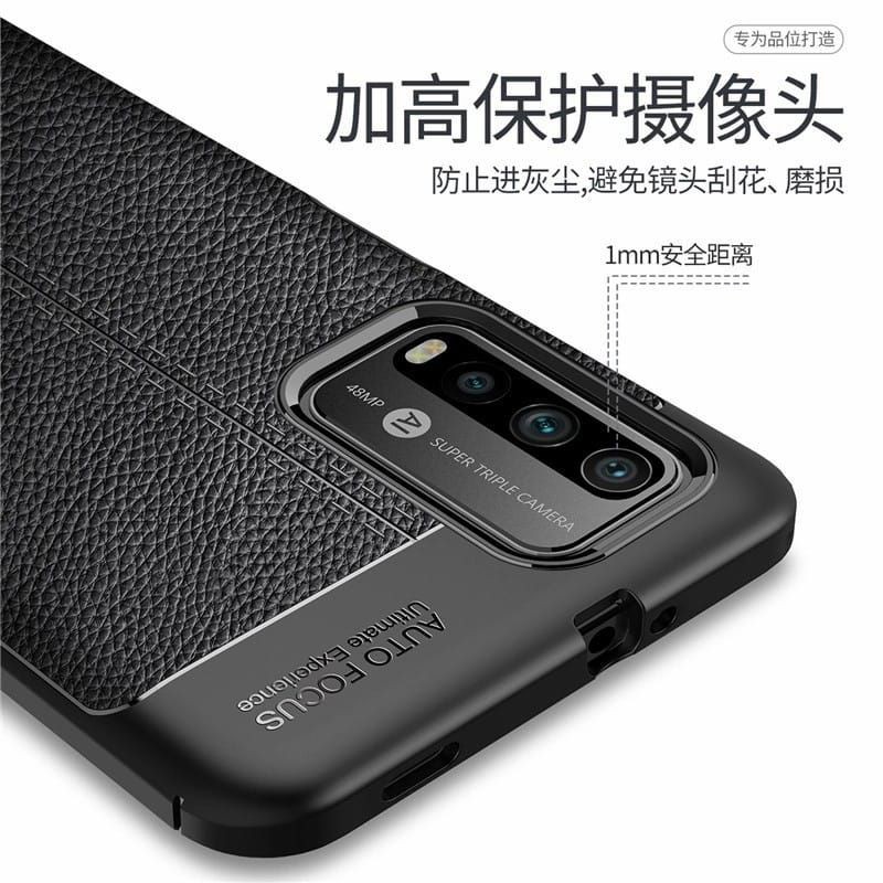 Case Autofocus Leather Xiaomi Redmi 9T soft case Casing Kulit Redmi9 T