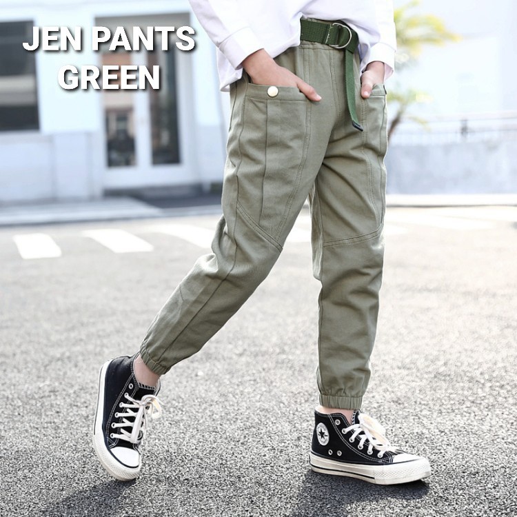 JEN PANTS / CELANA PANJANG JOGER ANAK PEREMPUAN IMPOR KOREA / CELANA PANAJNG CASUAL REMAJA IMPORT