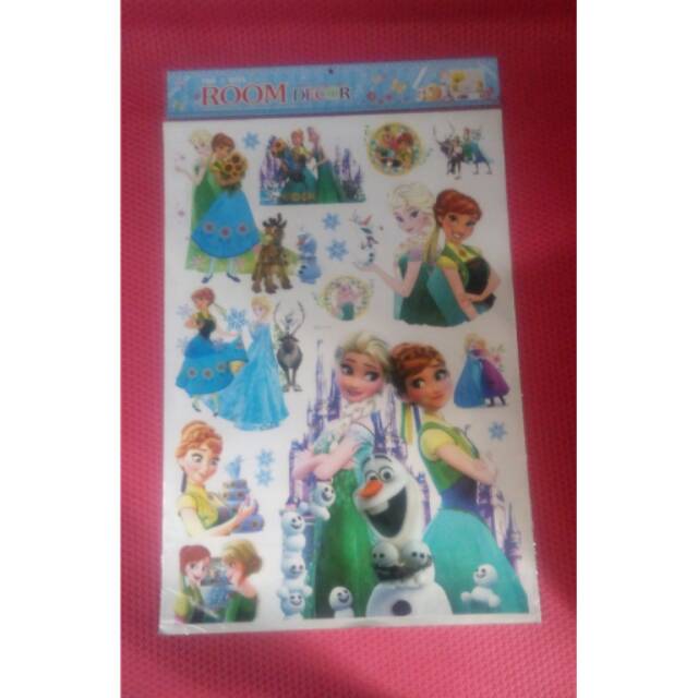 

Stiker Karakter 3D frozen