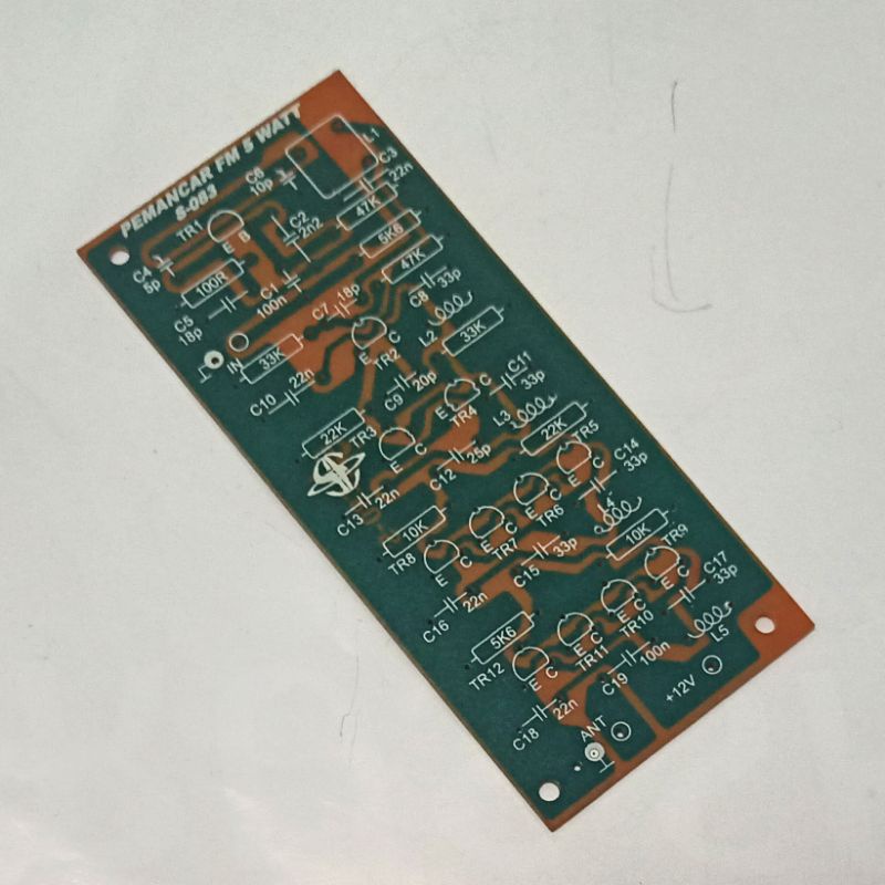 PCB Pemancar FM 5W Saturn S-083