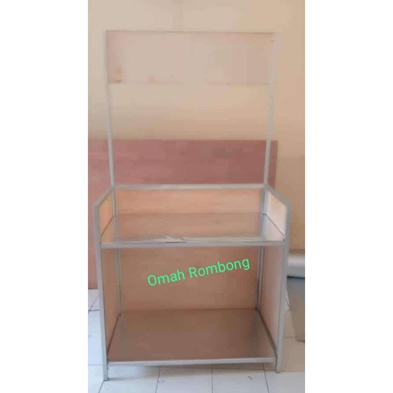 

rombong portable rombong lipat event desk rombong aluminium booth portable meja lipat