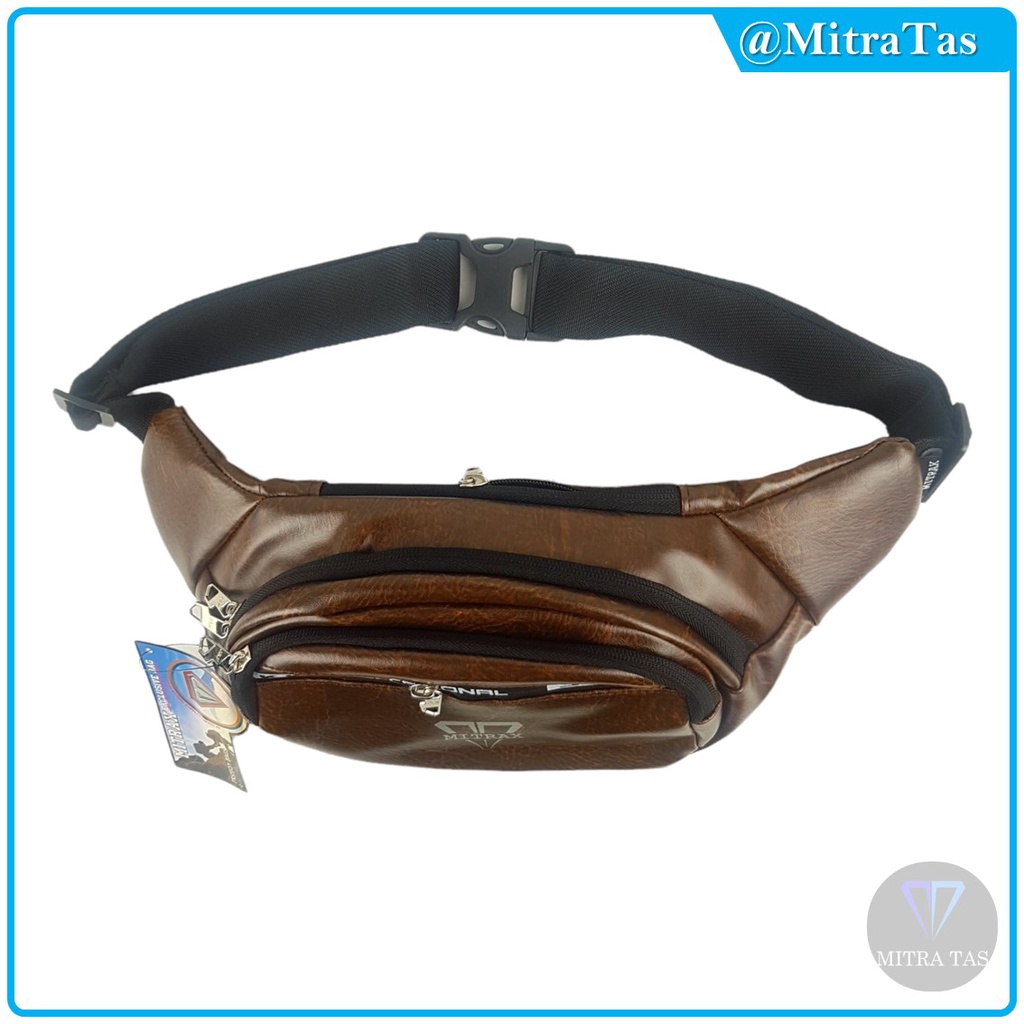 Waist Bag Mitrax Bentley Bahan Kulit Sintetis Lembut! Tas Pinggang / Waistbag Cocok untuk Pria dan Wanita!