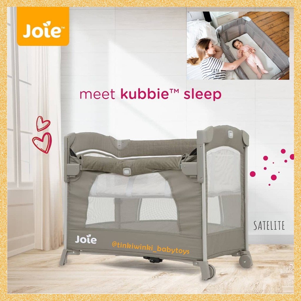 JOIE MEET KUBBIE TRAVEL COT RANJANG BAYI PLAYARD SATTELITE