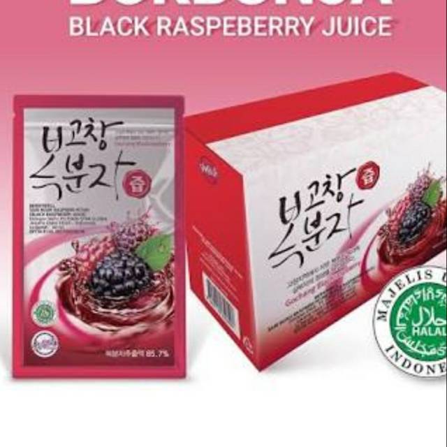

Gochang BlackRasberry Juice Drink 80 ml ( 6 sachet )