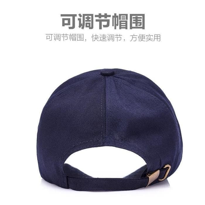 Topi Polos Emblem Polo Fieldline Baseball Cap Casual Sport Unisex