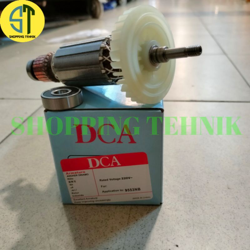 ARMATURE ANGKER 9553NB / 9553B ANGKER GERINDA MAKITA 9553 NB / 9553 B