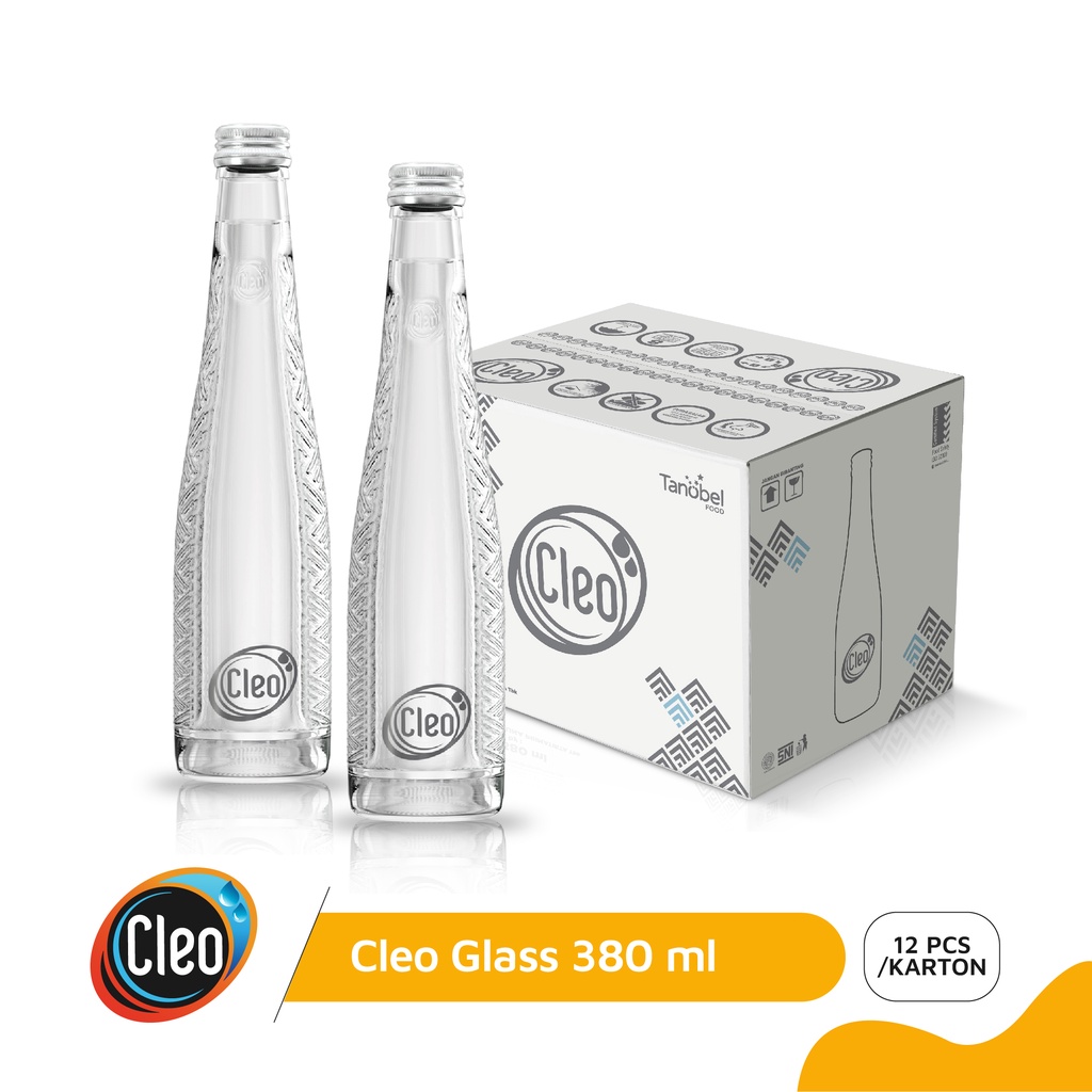 Jual Air Murni Cleo Glass 330ml 12 Pcs Box Shopee Indonesia 4225