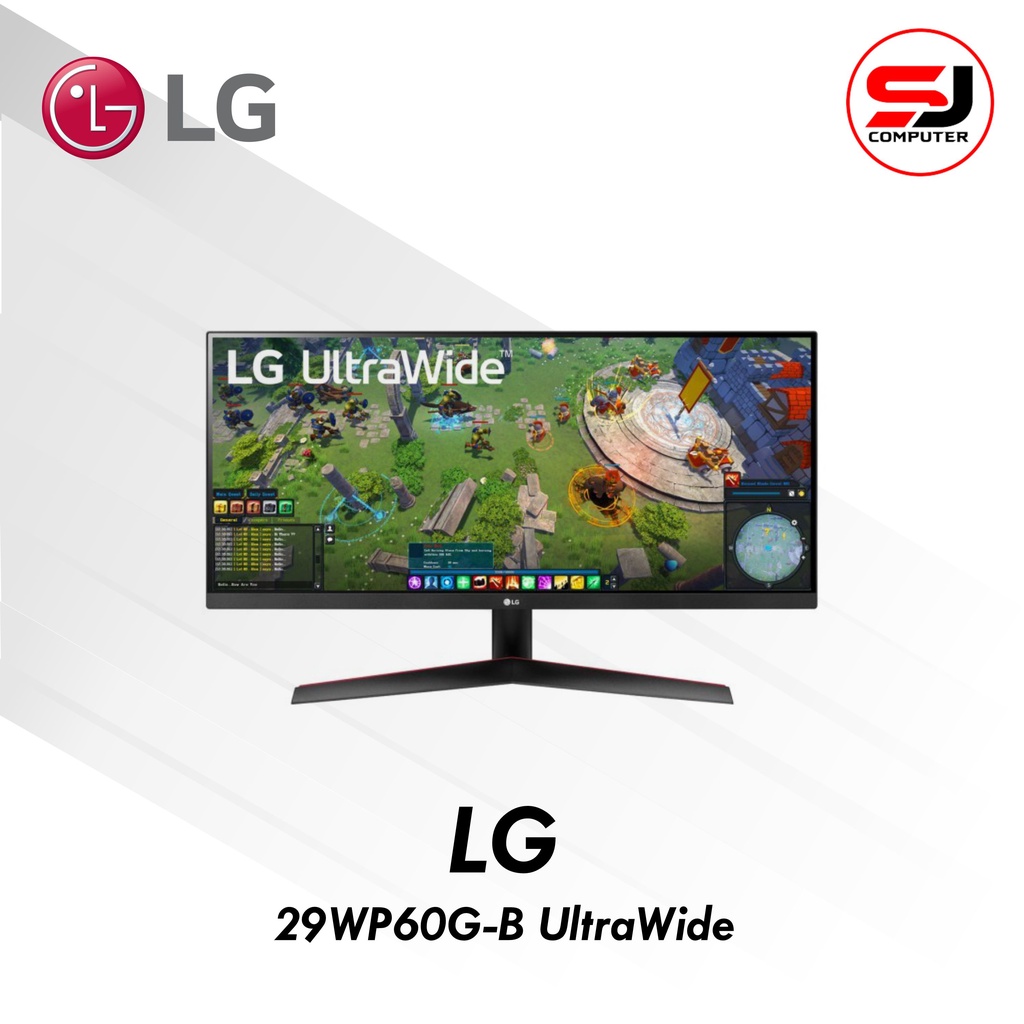 Monitor LG LED 29&quot; 29WP60G-B UltraWide FHD HDR FreeSync USB Type-C