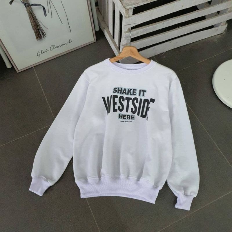 Shake It West Side Here Sweater Outerwear Sweater Korean Style