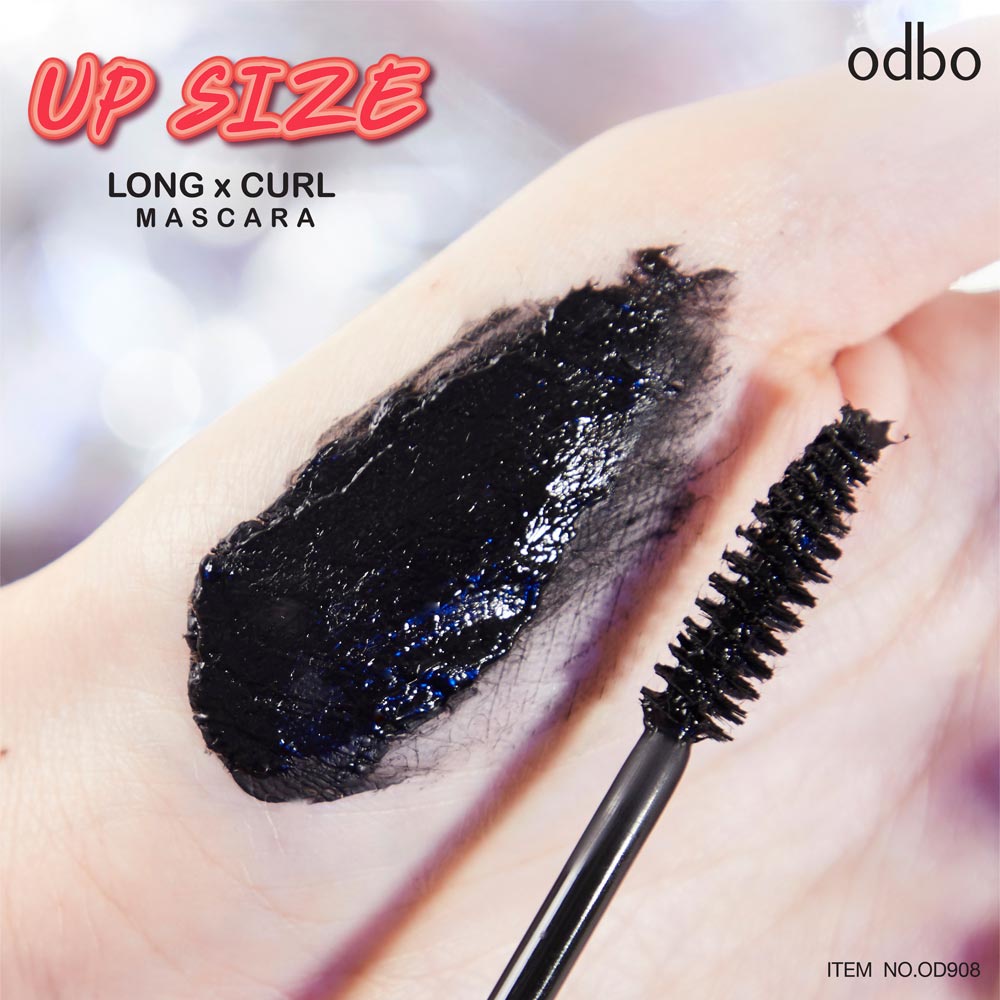 ODBO LONG X CURL MASCARA OD908/MASKARA/KOSMETIK MATA/KOSMETIK THAILAND