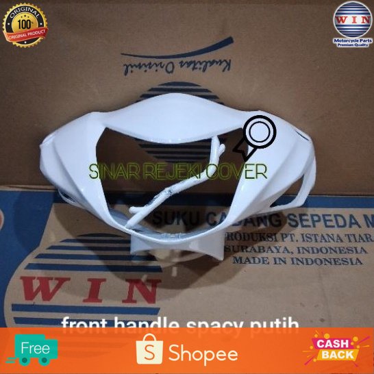 WIN - BATOK KEPALA DEPAN SPACY PUTIH