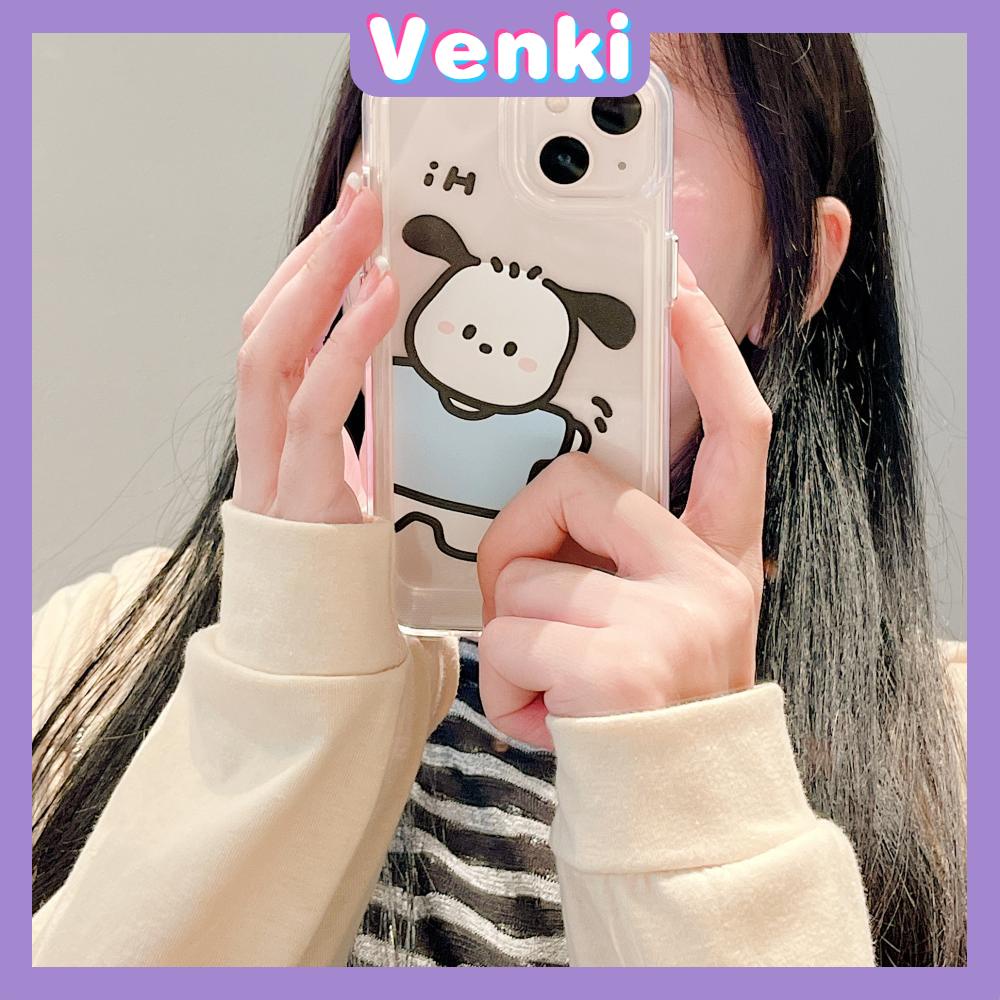 iPhone Case Silicone Soft Case Clear Case Thickened Shockproof Protection Camera Metal Button Cartoon Cute Compatible For iPhone 11 Pro Max 13 Pro Max 12 Pro Max 7Plus xr XS Max