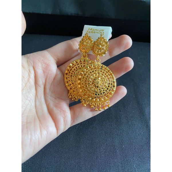 Anting india emas/Anting dubai rompai/Anting dubai emas/Anting panjang dubai