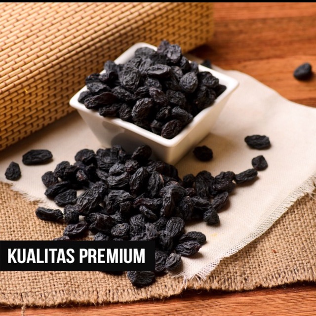 

Kismis hitam/black organic raisin premium 250gram