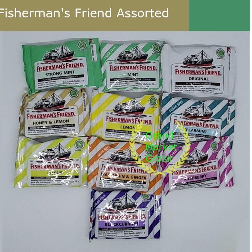 

[KODE RG] Fisherman's Fisherman Friend Permen Pedas
