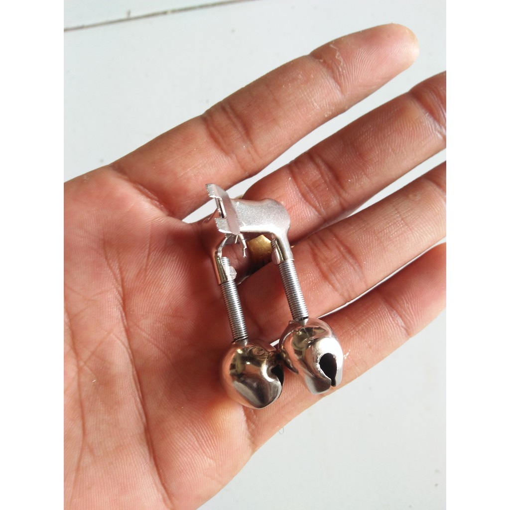 Klintingan Pancing Bel Pancing Bel Jepit Klintingan Double  Lonceng Joran Double