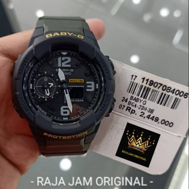 Casio Baby G Bga 230 3bdr Original 100 Garansi Resmi 2 Tahun Shopee Indonesia