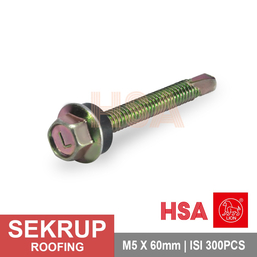 SKRUP ROOFING / SDS SCREW LION M5 X 60 | ISI 300/KTK