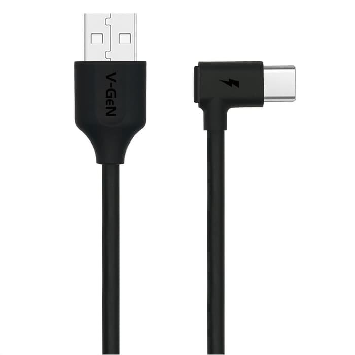 Kabel Data USB Type C V-GeN CT1-16 Fast Charging 2.4A Gaming VGEN