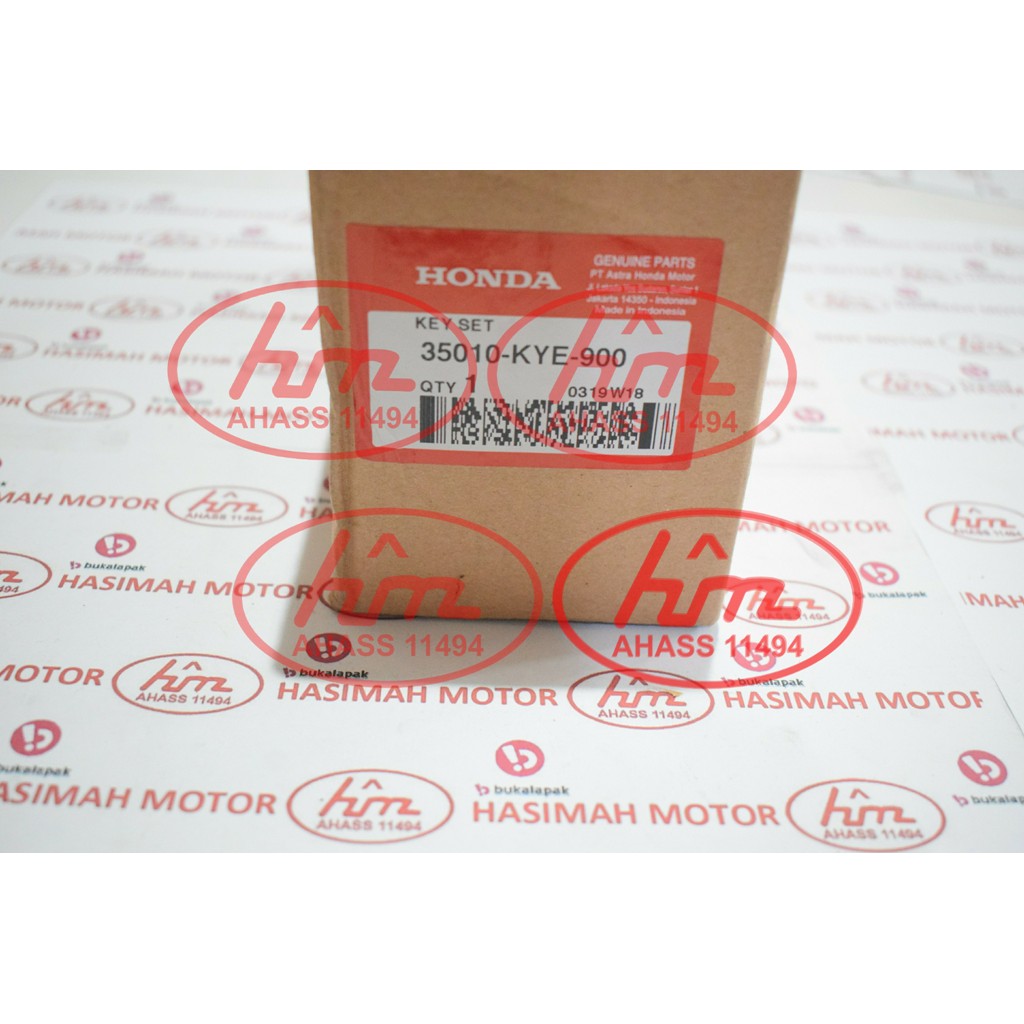 KUNCI KONTAK (KEY SET) HONDA MEGAPRO MONOSHOCK 150CC - KODE PART: 35010KYE900