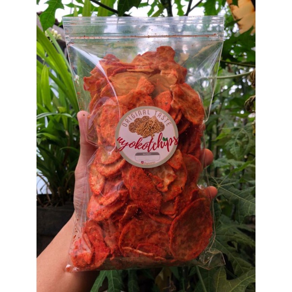 

Keripik Tempe Balado Pedas Manis 200Gr