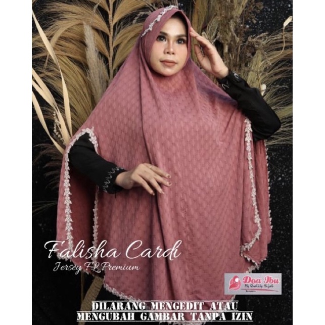 hijab jersey jumbo XXL ori by. doa ibu / (jersey falisha premium)