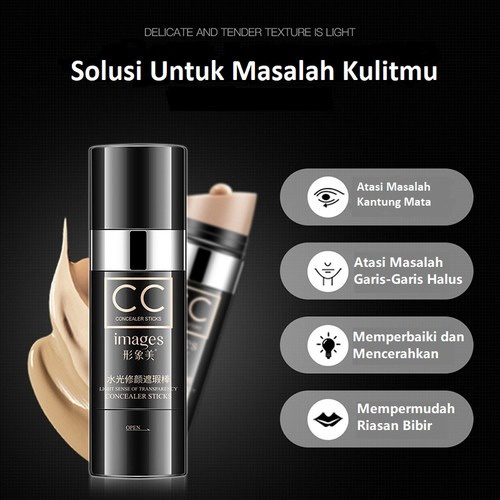 Concealer Stick Images CC Menutupi Noda Hitam Anti Air &amp; Tahan Lama