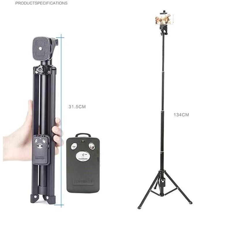 3 in 1 Tripod Tongsis Yunteng 1388 With Remote Bluetooth For IOS Android