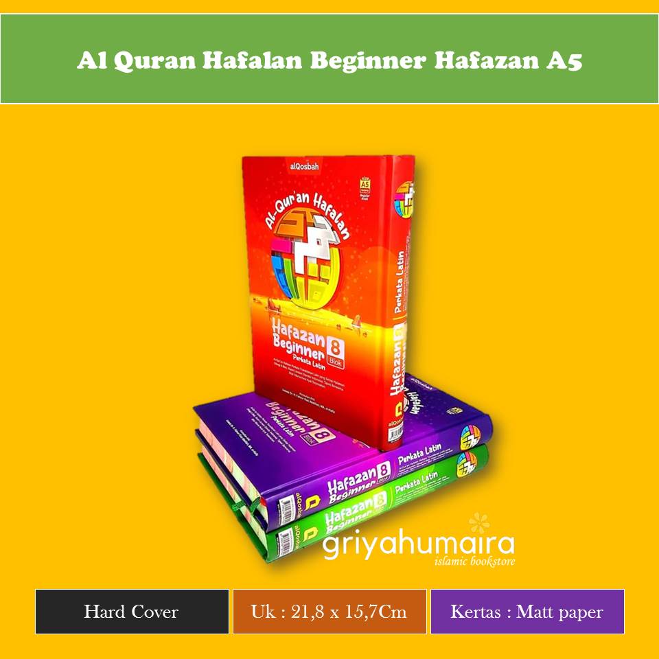 Al Quran Hafalan Beginner Hafazan A5-Griyahumaira