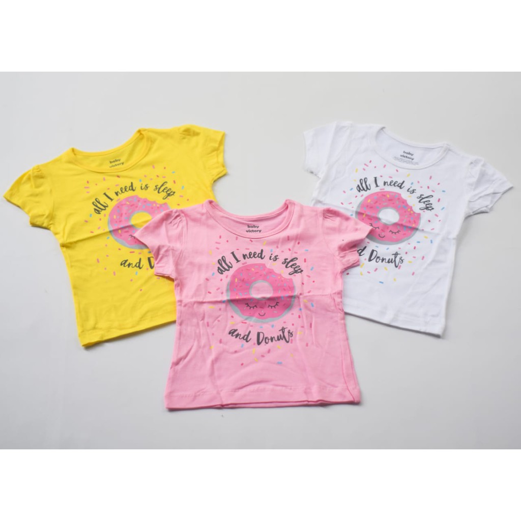 kaos anak baby victory umur 1-3 tahun cewe dan cowo-6