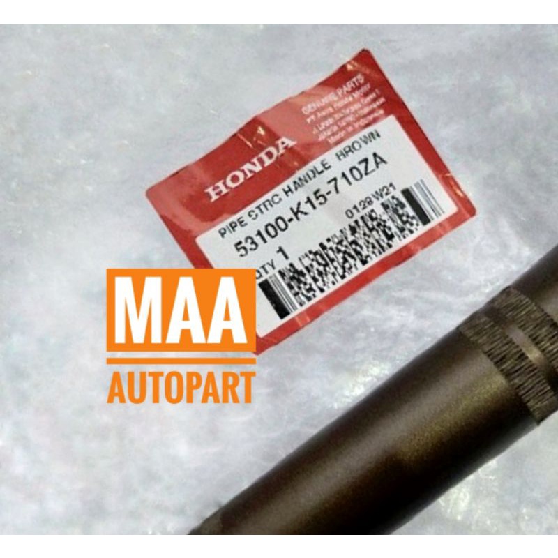 Pipe Comp Stang Setang Stir Kemudi CB150R CB 150R K15P 2021 Brown Coklat 53100K15710ZA Asli